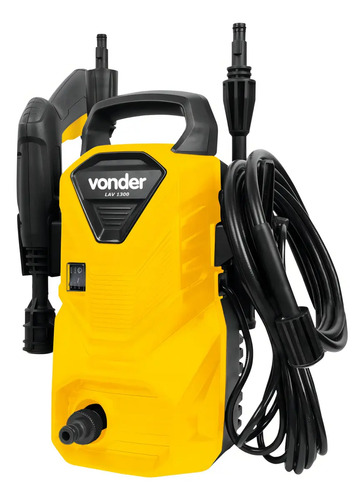 Lavadora De Alta Pressão Vonder Leve Lav 1300 90bar - Cor Amarelo-Preto Frequência 60 Hz