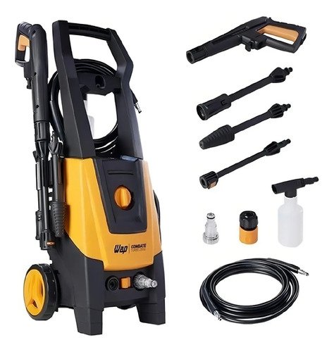 Lavadora de alta pressao wap combate turbo 2600 com motor de