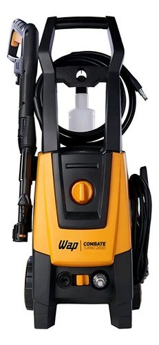 Lavadora De Alta Pressão Wap Combate Turbo 2600 Com Motor De Indução 1700w Amarelo/preto 220v 60 Hz