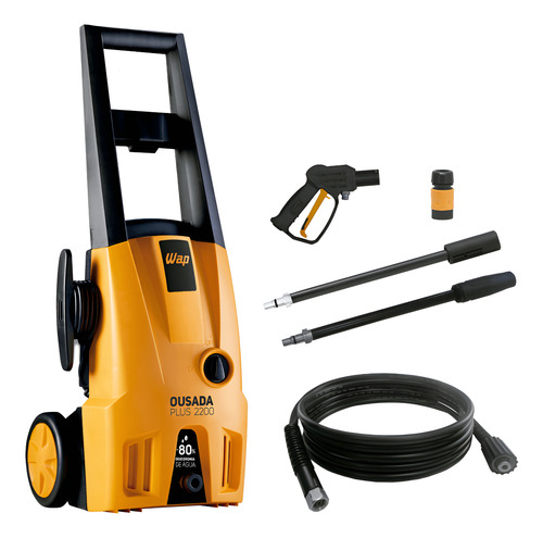 Lavadora de alta pressao wap ousada plus 2200 1500w de poten