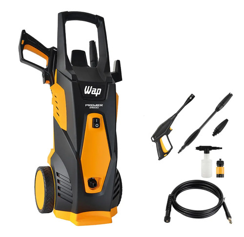 Lavadora de alta pressao wap premier 2600 2000psi 1800w com