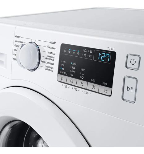 Lavadora Digital Inverter Samsung Ww11t Branca 11kg Cor Branco