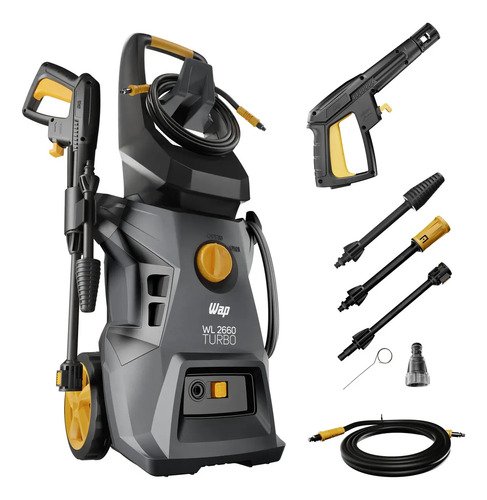Lavadora e desobstruidora de alta pressao wap wl 2660 turbo