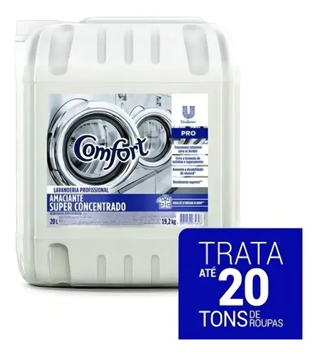 Lavanderia Comfort Amaciante Super Concentrado P/ Roupas 20l