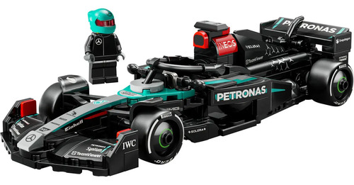 LEGO Speed Champions Carro de Corrida Mercedes-AMG F1 W15 77244; Carro de Fórmula 1 de Brinquedo para Montar e Colecionar