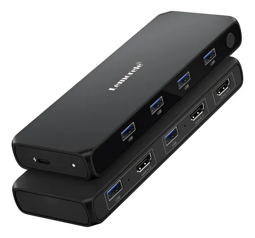 Lemorele g98 switch 2 entradas 1 salida 4k hd usb30