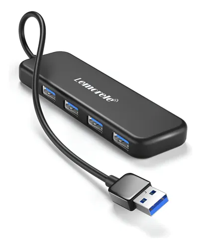 Lemorele tc55 4 port usb hub black 30 5gbps