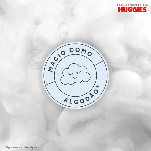 Lenços Umedecidos Huggies Higiene Superior - 192 unidades