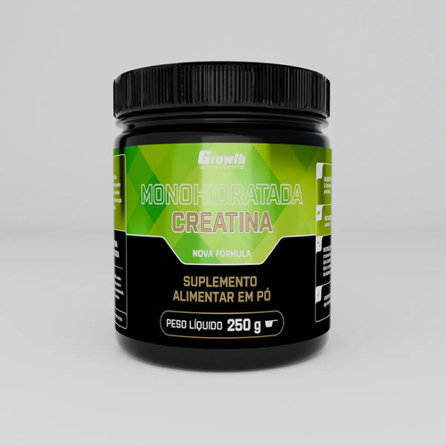 Leve 3 Pague 2 Creatina Growth Supplements 250gr Sem Sabor