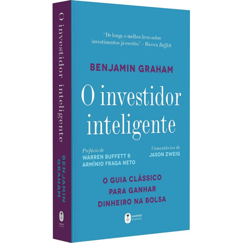 Libro O investidor inteligente, de Graham, Benjamin. Editorial Harper Business, tapa mole, en português (2016)