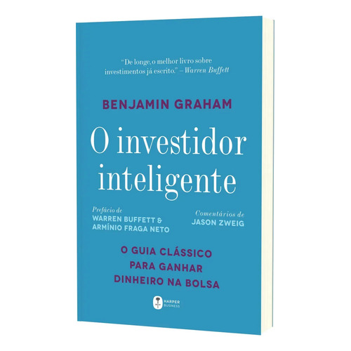 Libro O investidor inteligente, de Graham, Benjamin. Editorial Harper Business, tapa mole, en português (2016)