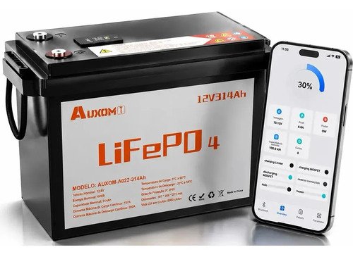 Lifepo4 bateria de litio 314ah 128v 256kwh 6000 ciclos