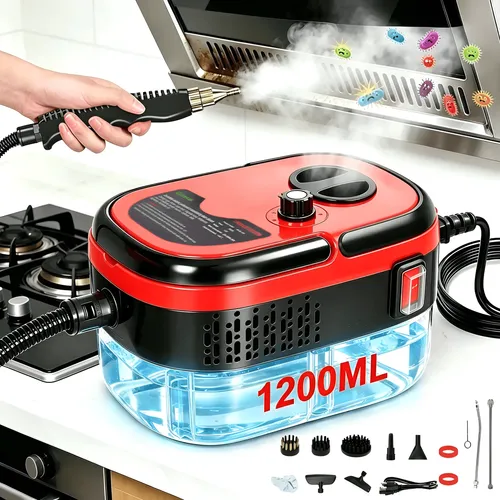 Limpador a vapor vaporizador alta pressao 2500w portatil12l