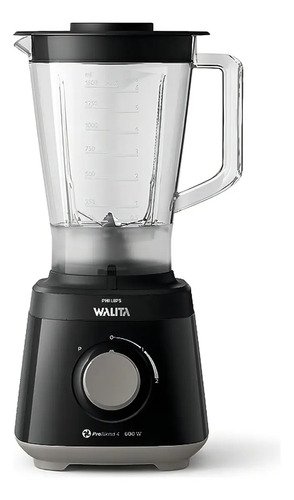Liquidificador daily jarra san 600w ri2112 2l cor preto phil