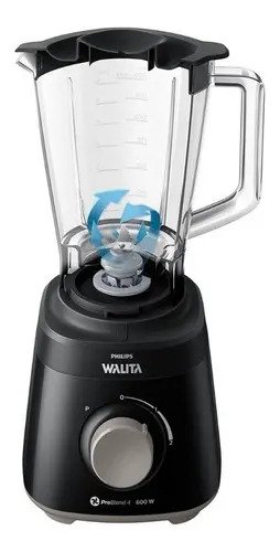 Liquidificador Daily Jarra San 600W RI2112 2l Cor Preto Philips Walita