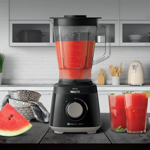 Liquidificador Daily Jarra San 600W RI2112 2l Cor Preto Philips Walita