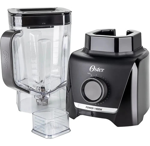 Liquidificador Full Oster 15 Velocidades 1400W Preto 220V OLIQ610