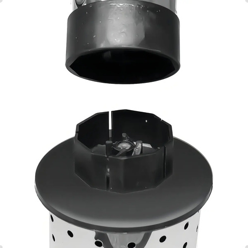 Liquidificador Industrial Alta Rotação 2 Litros Af5 Cor Prateado