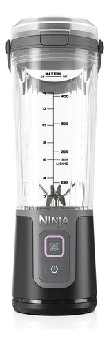 Liquidificador portatil ninja base recarregavel tampa a prov