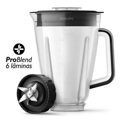Liquidificador Série 5000 Ri2242 3L Preto Philips Walita