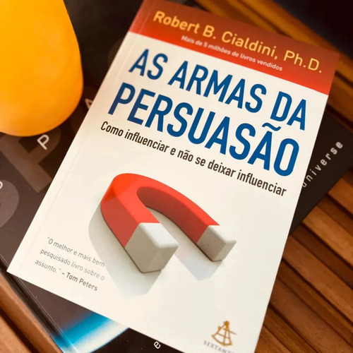 Livro As Armas Da Persuasão