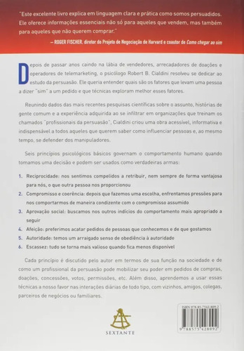 Livro As Armas Da Persuasão