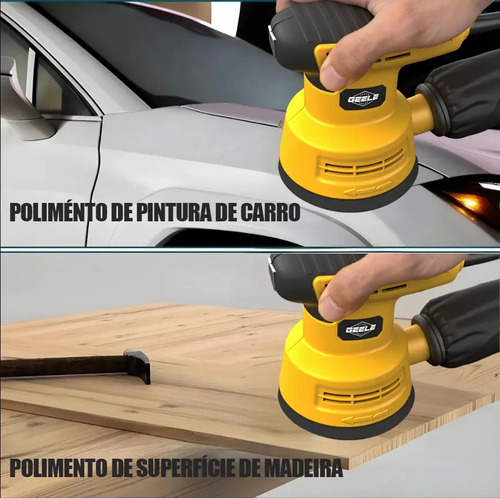 Lixadeira Orbital 600w 16000 Rpm 5 Polegadas 110v/220v