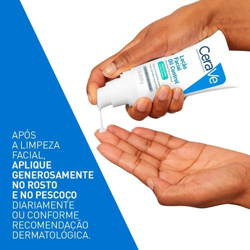 Loção Facial Hidratante para Pele Oleosa Oil Control CeraVe 52g