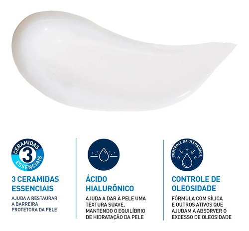 Loção Facial Hidratante para Pele Oleosa Oil Control CeraVe 52g