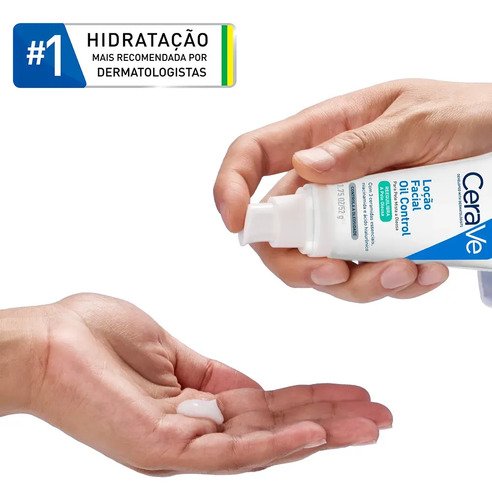 Loção Facial Hidratante para Pele Oleosa Oil Control CeraVe 52g