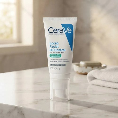Loção Facial Hidratante para Pele Oleosa Oil Control CeraVe 52g
