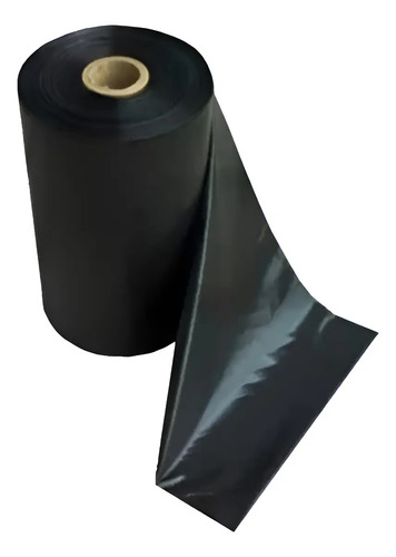 Lona plastica preta rolo 4 x 100m rf 100 micras plastica