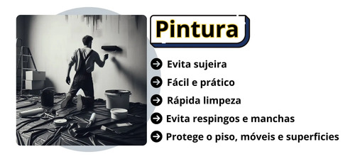 Lona Plastica Preta Rolo 4 X 100m Rf 100 Micras , Plastica