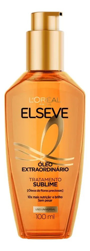 Loreal paris elseve oleo extraordinario 100ml leave in ant