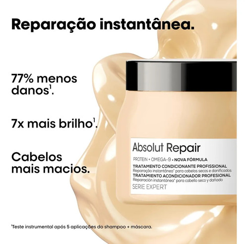 L'oréal Prof Absolut Repair Gold Quinoa+protein-másc Cap 500