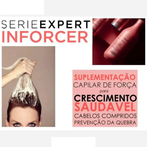 L'oréal Professionnel Inforcer Kit Shampoo 300ml e Máscara 250ml