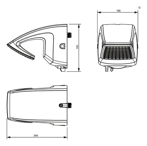Lorenzetti Futura Multitemperaturas ducha de parede branco 7500W 220v