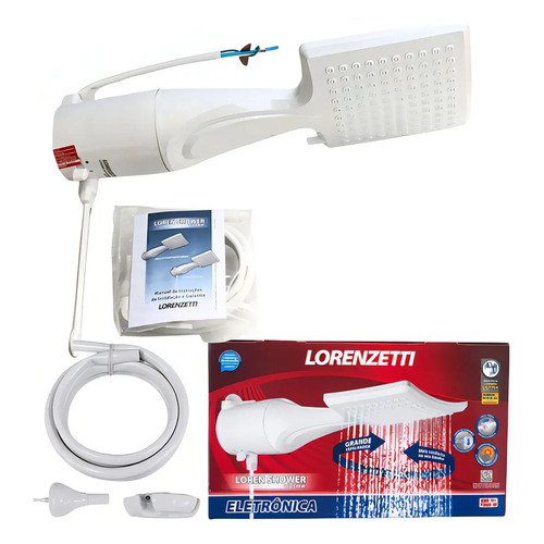 Lorenzetti shower ultra eletronico 220v chuveiro 7500w cor b 1