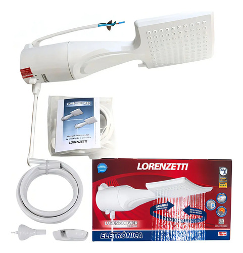 Lorenzetti Shower Ultra Eletrônico 220V chuveiro 7500w cor branco