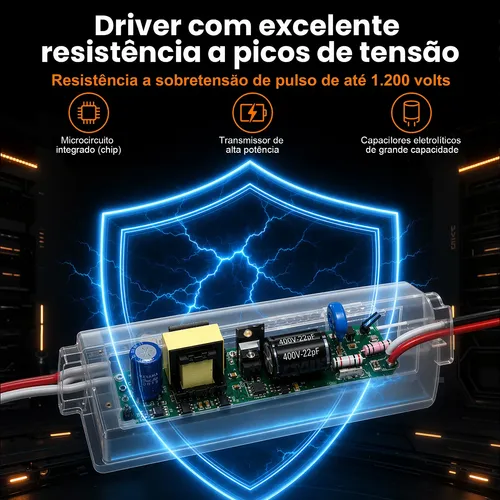 Luminária Hexagonal Led Teto 6 Células De Comeia Iluminação