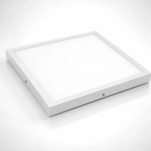 Luminaria painel plafon led 48w 60x60 sobrepor quadrado 65k