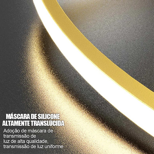 Lustre Led Sala Moderno 60w, 3 Arcos Pendente Luminária Teto