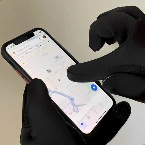 Luva Moto Motoqueiro Impermeável Térmica Inverno Frio Touch