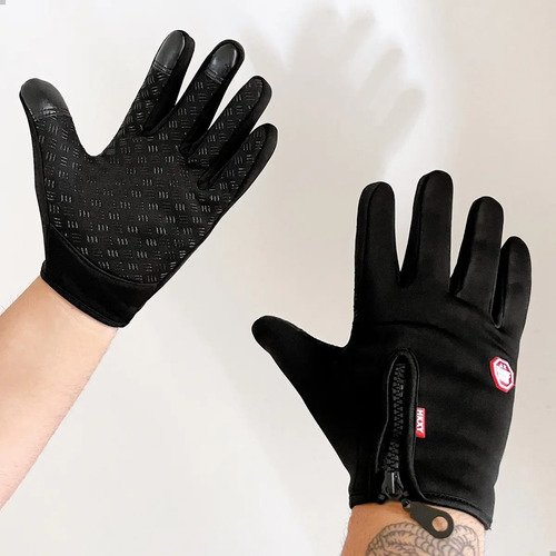 Luva Moto Motoqueiro Impermeável Térmica Inverno Frio Touch