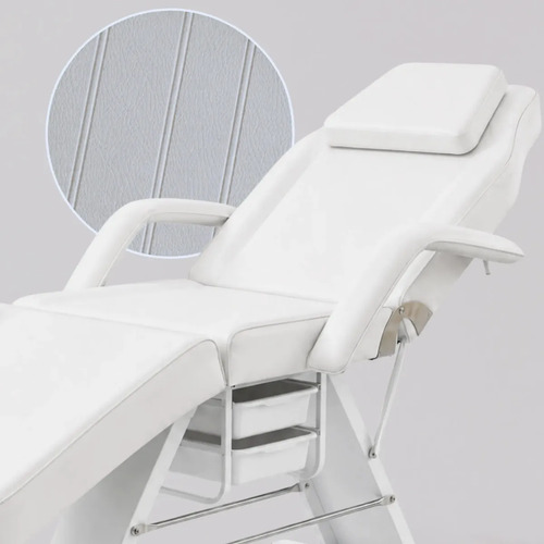 Maca Estética Reclinável Tipo Poltrona Para Massagem Spa Branco