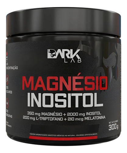 Magnesio e inositol taurina melatonina 300g dark lab maracuj