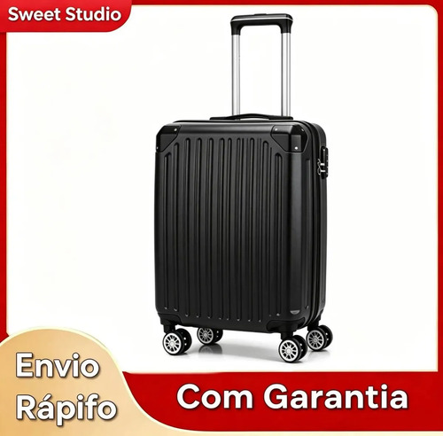 Mala de bordo rigida sweet studio em abs com rodas 360 para