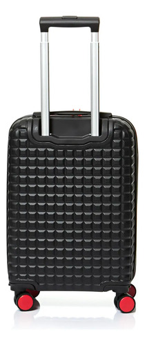 Mala De Bordo Viagem Pequena Preto Mickey Luxcel