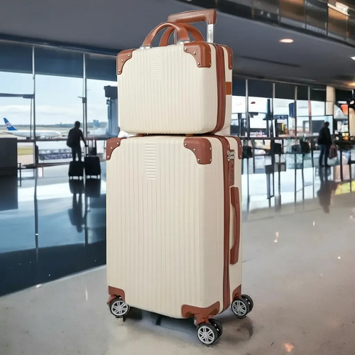 Mala de viagem 10kg promocao rodas 360 miami com frasqueira 1