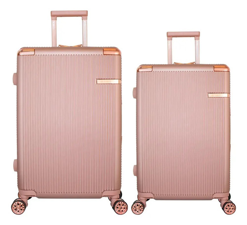 Mala De Viagem Bordo 10kg Cosmopolita P Yin's Rose Listras